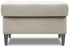 Бежова кадифена табуретка Kyoto – Cosmopolitan Design