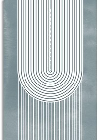 Картина на платно – Бохо дъга Mid-Century