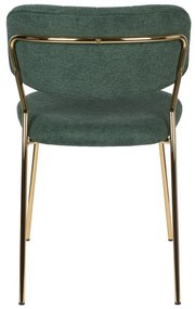 Тъмнозелени трапезни столове в комплект от 2 броя Jolien - White Label