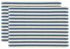 Платнена подложка за хранене 2 бр. 33x48 cm Statement Stripe - Södahl