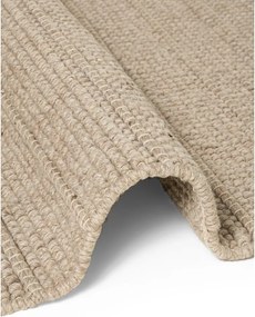 Бежова ръчно изработена вълнена пътека 80x250 cm Camden Parker – Ted Baker