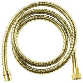 Месингов душ маркуч в златист цвят Powerflex – Sapho