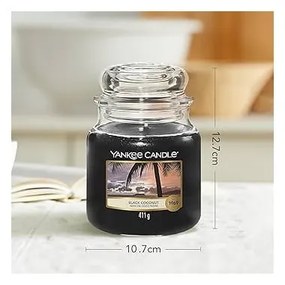 Ароматна свещ с време на горене 65 h Black Coconut - Yankee Candle