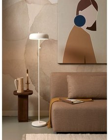 Бяла подова лампа с метален абажур (височина 145,5 cm) Porto – it's about RoMi