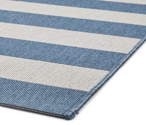 Синьо-бежов външен килим 230x160 cm Santa Monica - Think Rugs
