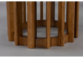 Кръгла трапезна маса с орехов плот ø 120 cm Barlet – Dutchbone