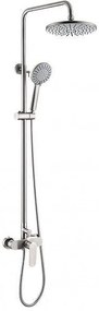 Душ система със смесител, пита, слушалка и шлаух ICT 6237BS, Inter Ceramic