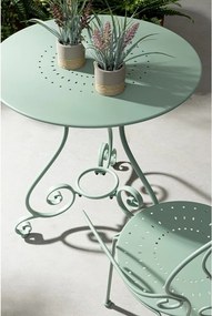 Градински стол метален в цвят мента Etienne – Bizzotto