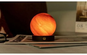 Тъмнокафява светлинна декорация с USB ø 8 cm Sand Storm – Gingko