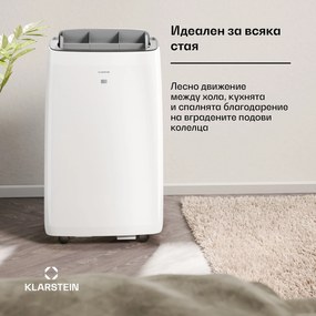 Klarstein Мобилен климатик Grandbreeze | 16000 BTU | 40 см | 82 м² | Енергиен клас A