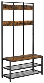 Подова закачалка NAVOR, кафява/черна