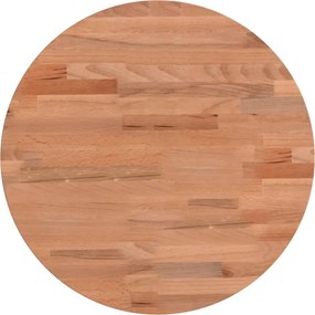 355935 vidaXL Плот за маса Ø40x2,5 см кръгъл масивен бук