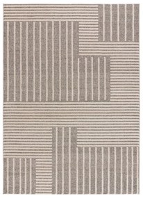 Сиво-бежов килим 80x150 cm Paula - Universal
