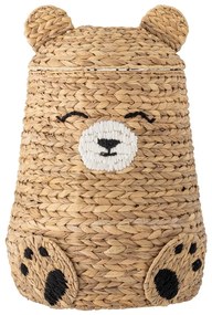 Детска кошница за играчки от воден зюмбюл в естествен цвят ø 40x57 cm Timone – Bloomingville Mini