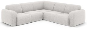 Светлосив ъглов диван (променлив/L форма) Molino – Micadoni Home